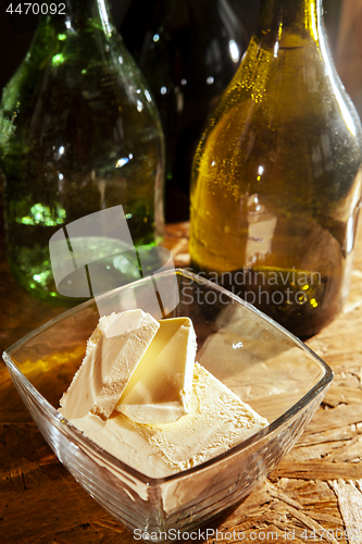 Image of Butter and olive oil 