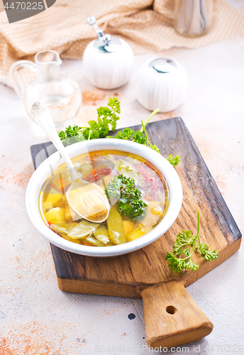 Image of vegetable soup