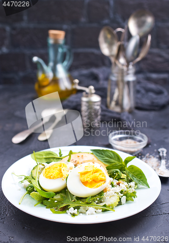 Image of bulgur with vegetablew and eggs