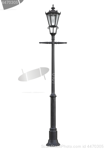 Image of Street lamppost, isolated