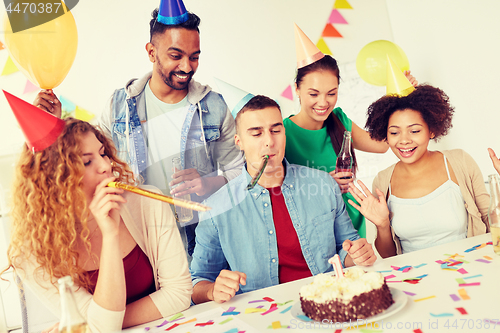 Image of corporate team celebrating one year anniversary