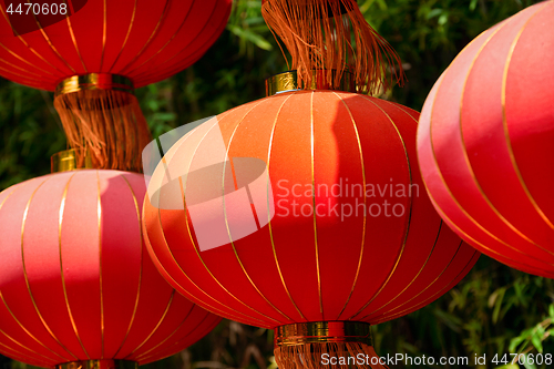 Image of Chinese traditional lanterns