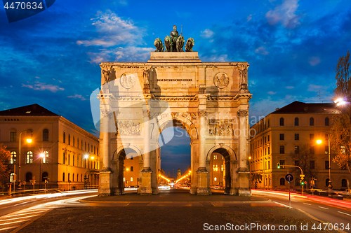 Image of Victory Gate, Munich