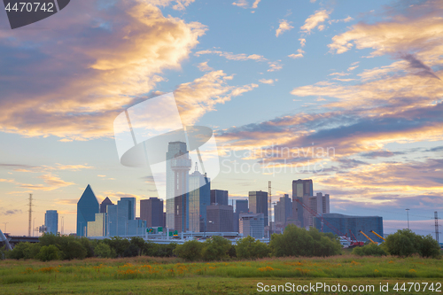 Image of Overview of downtown Dallas