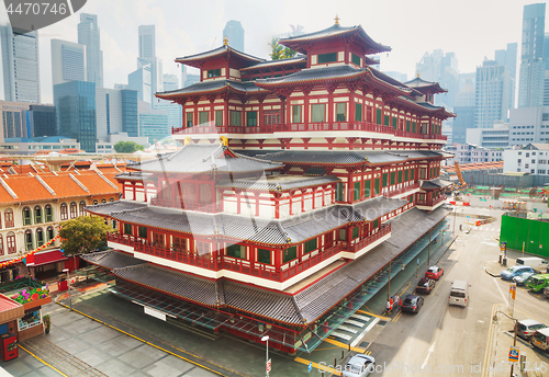 Image of Buddha Tooth Relic temple in Singapore