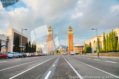 Image of View of Plaza Espanya