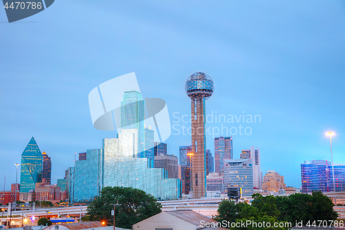 Image of Overview of downtown Dallas