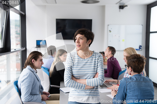 Image of Portrait of successful Businesswoman