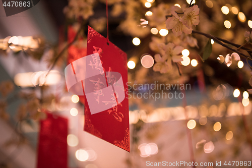 Image of traditional Japanese wishing tree