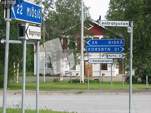 Image of Road signs