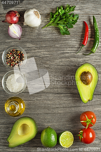 Image of Avocado ingredients