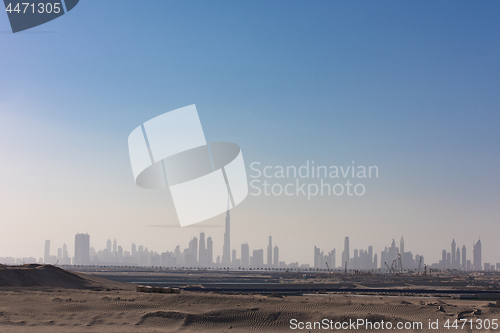 Image of Panorama Dubai city