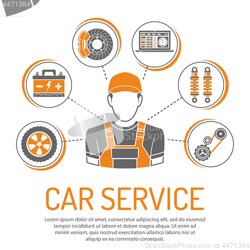 Image of Car Service Concept