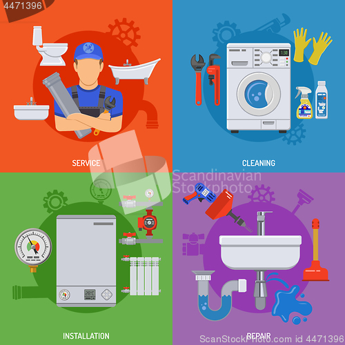 Image of Plumbing Service Banners