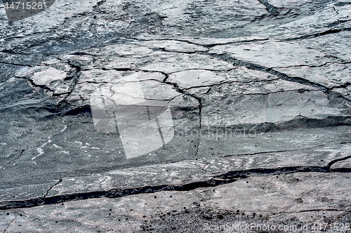 Image of Dry cracked earth. The concept of global warming.