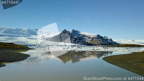 Image of Glacial lake in Iceland