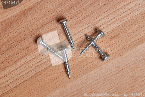 Image of Screws on a table
