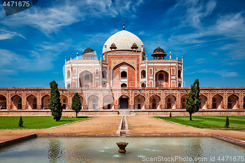 Image of Humayun\'s Tomb. Delhi, India