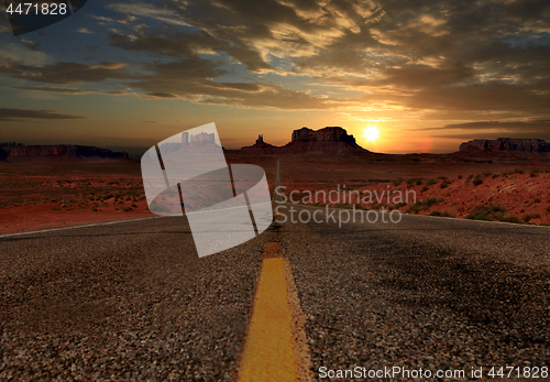 Image of Monument Valley Landscape