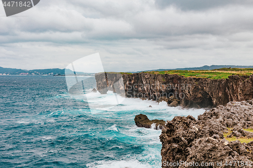 Image of Hirakubosaki lighthouse of Ishigaki island in okinawa