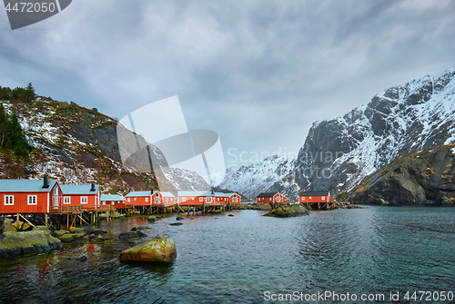 Image of Nusfjord fishing village in Norway