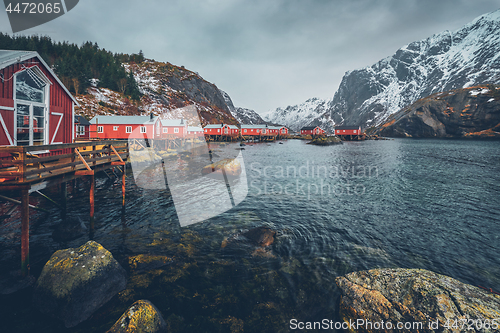 Image of Nusfjord fishing village in Norway