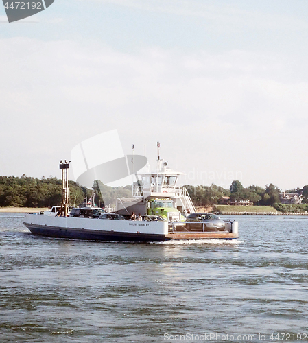 Image of editorial Shelter Island Ferry