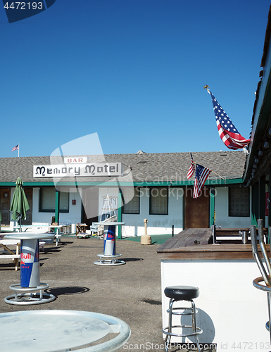 Image of editorial Memory Motel Montauk New York