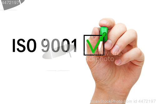 Image of ISO 9001 Quality Management System Certified Concept