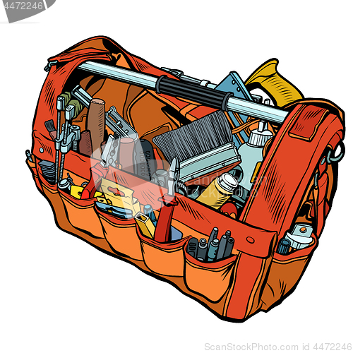 Image of Bag with working tools