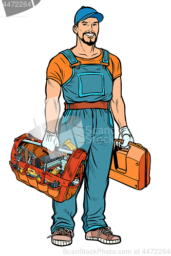 Image of repairman handyman service professional