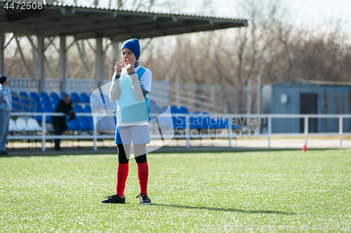 Image of Boy soccer player