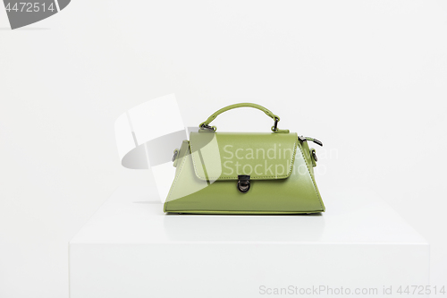 Image of Green fashion female handbag