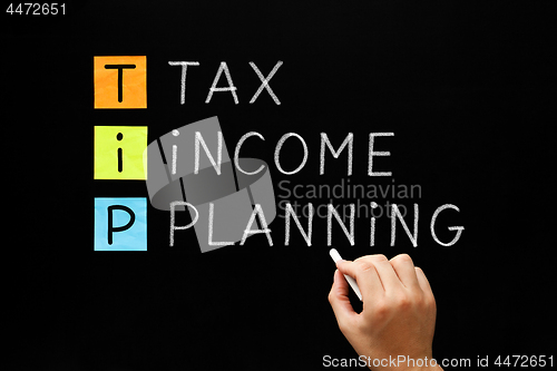 Image of TIP - Tax Income Planning On Blackboard