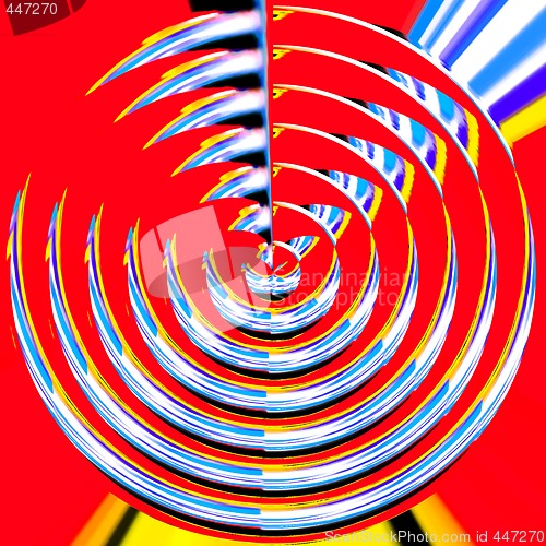 Image of Abstract 3d background