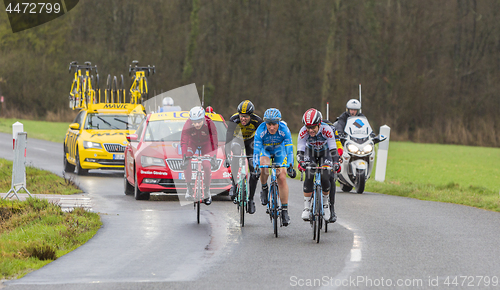 Image of The Breakaway - Paris-Nice 2017