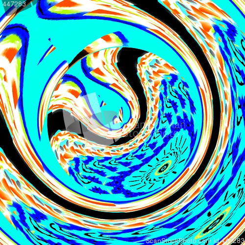 Image of Abstract 3d background