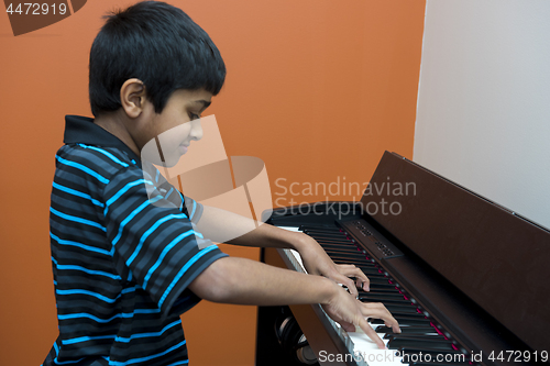 Image of playing the piano