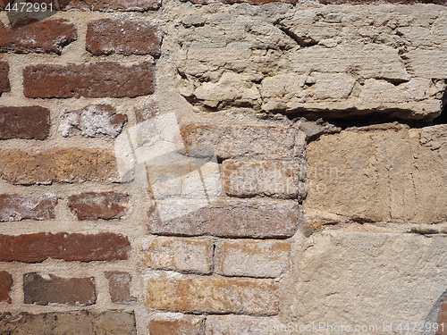 Image of Red brick wall background