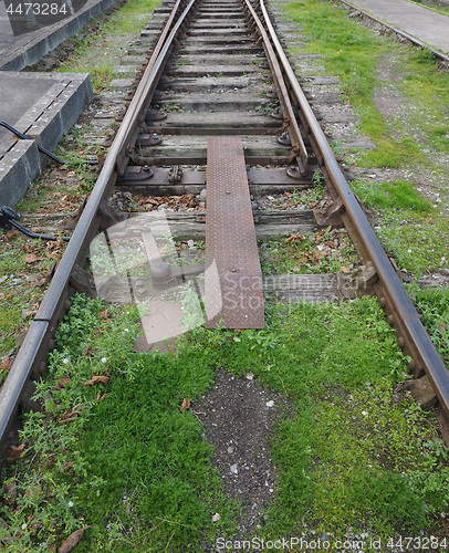 Image of Railway track detail
