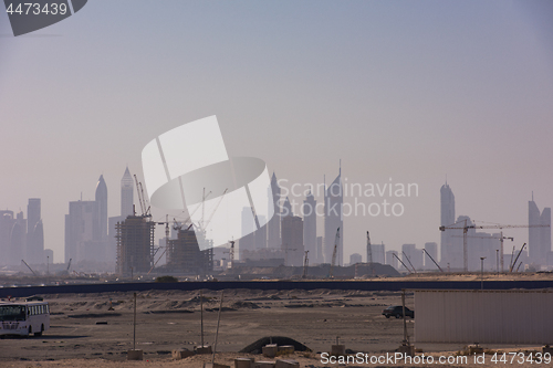 Image of Panorama Dubai city