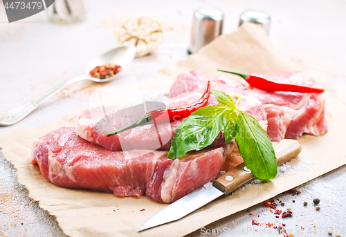 Image of raw meat