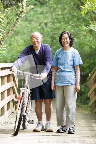 Image of Mature asian couple