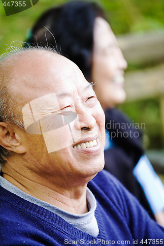 Image of Senior asian couple