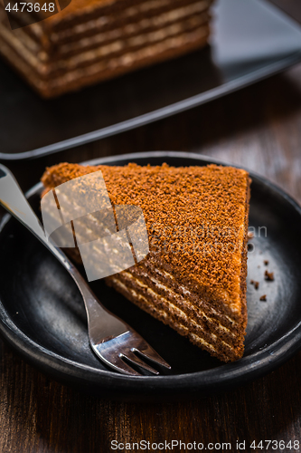 Image of Chocolade  honey cake