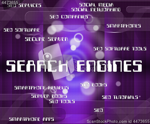Image of Search Engines Means Gathering Data And Analyse