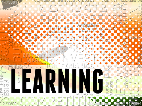 Image of Leader Words Means Train Develop And College