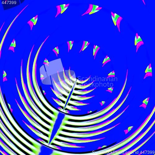 Image of Abstract 3d background