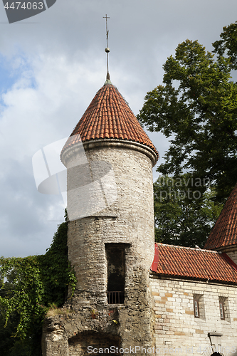 Image of Medieval tower in Tallinn