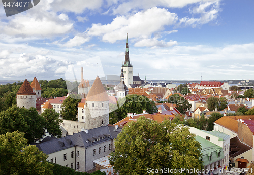 Image of Aerial view of Tallinn